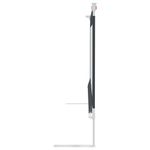 Casa si Gradina - Mobilier - Mobilier copii - Tarcuri copii - Balustrada de protectie pat copii, gri inchis, 200x25 cm textil - Infinity.ro