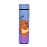 Casa si Gradina - Bucatarie si vesela - Accesorii bar - Termosuri si Cani termos - Termos smart cu pereti dublii din inox si afisaj LED, indicator temperatura C, Bare Bears,  Mov, 500 ml - Infinity.ro