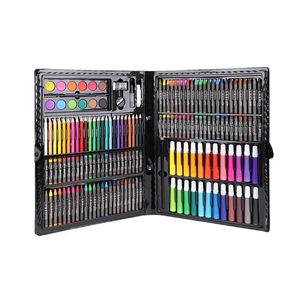Set Pentru Pictura si Desen, 168 Elemente, Geanta Inclusa, Negru