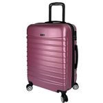 Sport si Outdoor - Articole de voiaj - Trolere - Troler Mare, Quasar & Co.®, Model Compatible Air, 4 roti 360 grade, cifru, maner telescopic, ABS,77x52x31 cm, roz pudrat - Infinity.ro