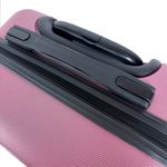 Sport si Outdoor - Articole de voiaj - Trolere - Troler Mare, Quasar & Co.®, Model Compatible Air, 4 roti 360 grade, cifru, maner telescopic, ABS,77x52x31 cm, roz pudrat - Infinity.ro