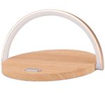 Casa si Gradina - Corpuri si surse de iluminat - Veioze si lampi - Veioze - Lampa cu incarcare wireless si suport telefon,Quasar & Co.®,3 functii, QI 10W, veioza cu 3 intensitati lumina,ABS, natur - Infinity.ro