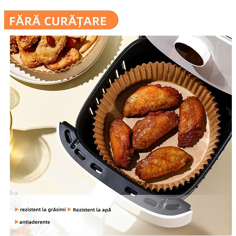 Casa si Gradina - Bucatarie si vesela - Vase pentru gatit - Tavi copt - Hartie copt, set 50 bucati,  16cmx45 rotunde - Infinity.ro