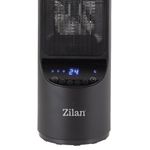 Electronice si Electrocasnice/Climatizare si sisteme de incalzire/Aparate incalzire aer/Aeroterme - Aeroterma ceramica turn Zilan ZLN2052Negru, 2000W, timer 8H, siguranta la rasturnare - Infinity.ro