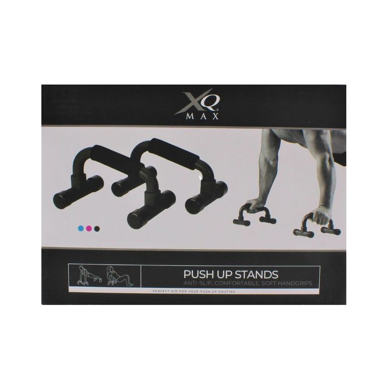 Sport si Outdoor - Fitness - Greutati si echipament - Kituri, gantere si dumbell - Set suport manere push-up culoarea roz - Infinity.ro