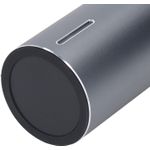 Casa si Gradina - Decoratiuni - Aromaterapie si lumanari - Difuzoare aromaterapie - Difuzor aromaterapie, Umidificator auto cu leduri, negru, portabil , rezervor 260ml, gri - Infinity.ro