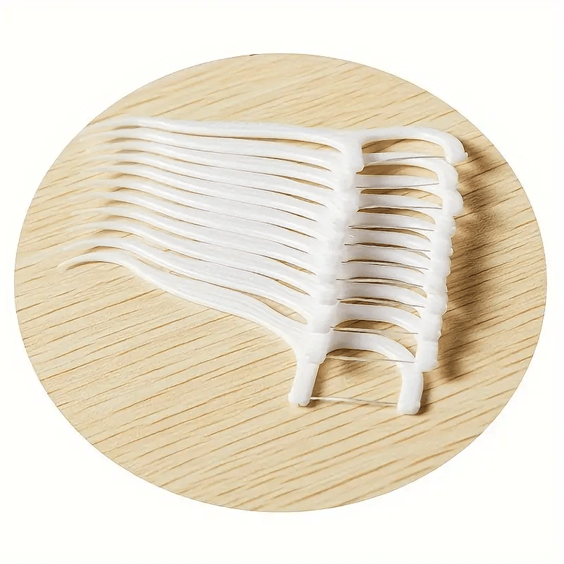 Ingrijire personala si Cosmetice - Igiena dentara - Rezerve si accesorii - Scobitori cu Ata Dentara Set 60 Bucati - Infinity.ro