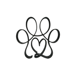 Casa si Gradina - Decoratiuni - Obiecte decorative - Accesorii decorative - Decoratiune in forma de labuta cu inimioara in mijloc, pentru decor modern, negru sparkle, single line, 150x140x15 mm - Infinity.ro