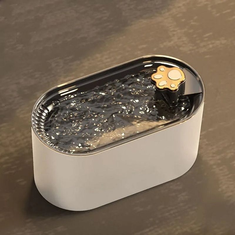 Petshop - Accesorii petshop - Castroane si adapatori - Dispenser apa automat, Welora, Tip fantana pentru pisici si caini - Alb - Infinity.ro