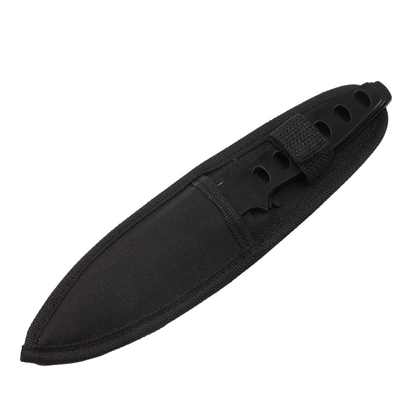 Casa si Gradina - Bucatarie si vesela - Vesela si tacamuri - Cutite si seturi de cutite - Set 3 cutite de aruncat Ballistic Blades si trei cutite de aruncat, Black Fury, IdeallStore®, otel inoxidabil - Infinity.ro
