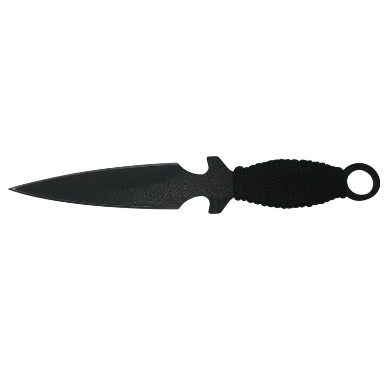Casa si Gradina - Bucatarie si vesela - Vesela si tacamuri - Cutite si seturi de cutite - Set 3 cutite de aruncat Ballistic Blades si trei cutite de aruncat, Black Fury, IdeallStore®, otel inoxidabil - Infinity.ro