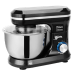 Electronice si Electrocasnice - Electrocasnice bucatarie - Mixere, tocatoare & roboti de bucatarie - Mixere - Mixer cu bol din inox ZILAN ZLN-1215, 1000 W, Bol 4.5 L inox, 8 Viteze, Negru - Infinity.ro