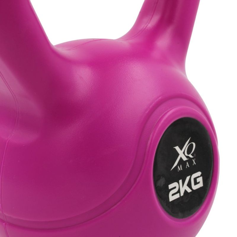 Sport si Outdoor - Fitness - Greutati si echipament - Greutati - Gantera Kettlebell XQ Max 2 kg roz - Infinity.ro