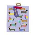 Market - Cadouri - Pungi cadou si accesorii - Punga cadou Clairefontaine L Sausage Dogs - Infinity.ro