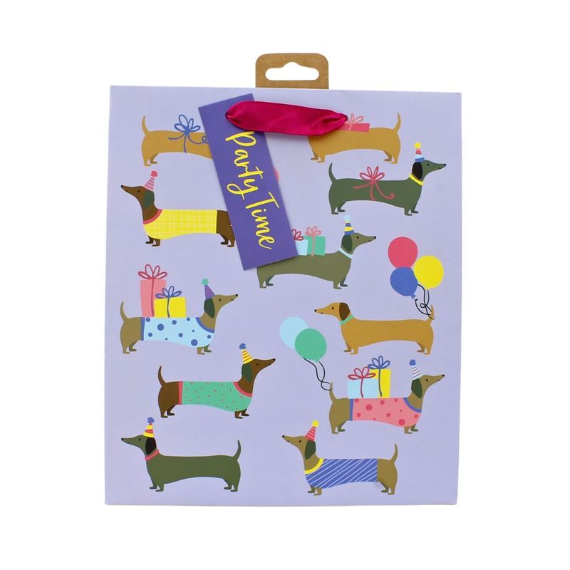 Market - Cadouri - Pungi cadou si accesorii - Punga cadou Clairefontaine L Sausage Dogs - Infinity.ro