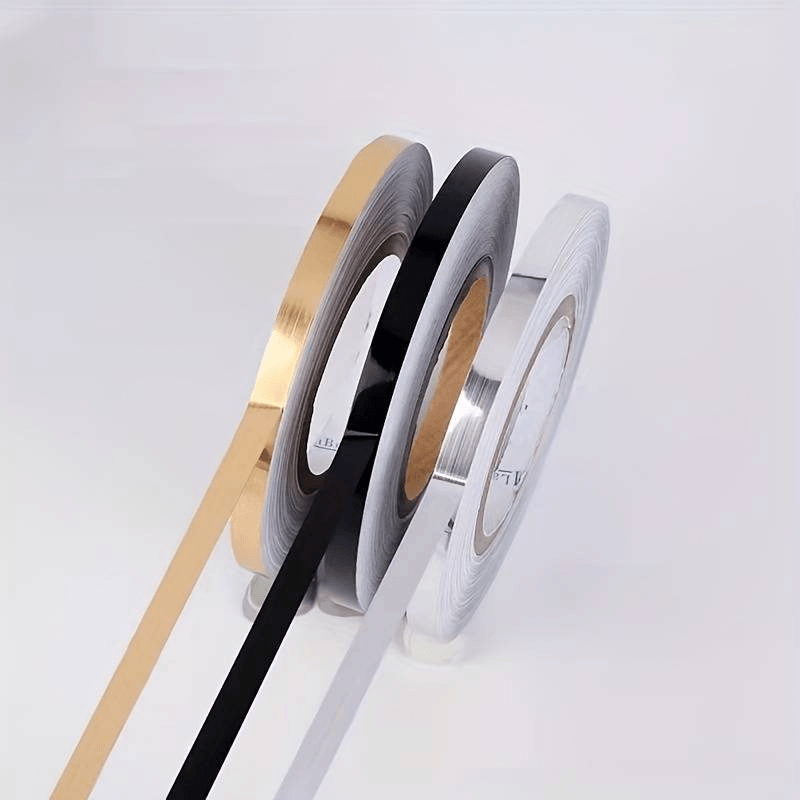 Casa si Gradina - Constructii - Termoizolatii - Adezivi termoizolatii - Banda Adeziva Decorativa pentru Rosturi Gresie si Faianta 50 m x 1 cm Negru G Glixicom® - Infinity.ro