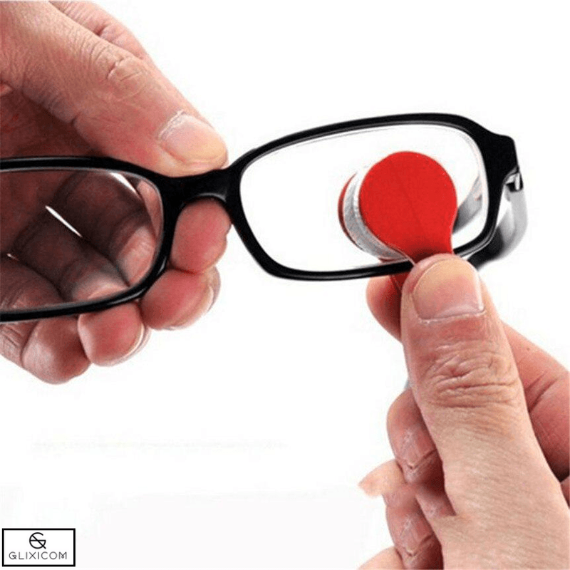 Ingrijire personala si Cosmetice - Sanatate si wellness - Optica medicala - Accesorii intretinere ochelari si lentile - Set 3 Dispozitive pentru Curatat Lentile Ochelari din Microfibra de Tip Stergator Multicolore G Glixicom® - Infinity.ro