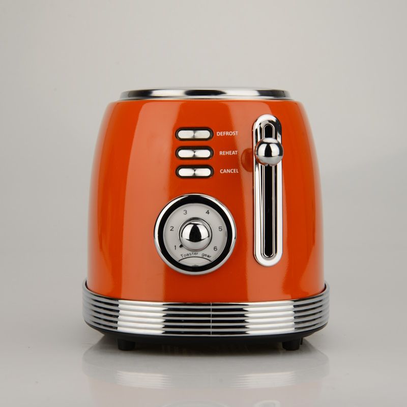 Electronice si Electrocasnice - Electrocasnice bucatarie - Preparare paine - Prajitoare de paine - Prajitor RETRO Zilan ZLN7040 Rosu, 6 trepte de prajire, indicator luminos pentru semnalizare - Infinity.ro