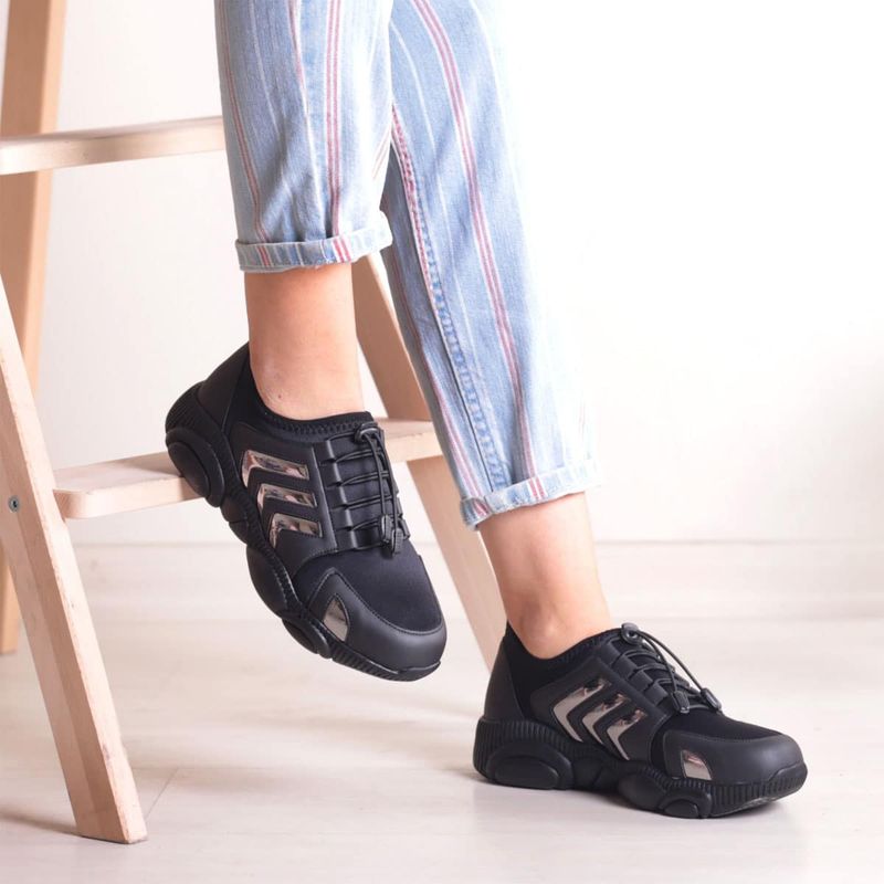 Sport si Outdoor - Echipament Sportiv - Incaltaminte sport - Pantofi sport - Pantofi sport SEYTIL, culoare negru - 37 - Infinity.ro