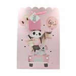 Market - Cadouri - Pungi cadou si accesorii - Punga cadou Clairefontaine XL Baby Girls - Infinity.ro