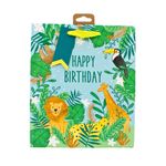 Market - Cadouri - Pungi cadou si accesorii - Punga cadou Clairefontaine M Jungle - Infinity.ro