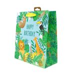 Market - Cadouri - Pungi cadou si accesorii - Punga cadou Clairefontaine M Jungle - Infinity.ro