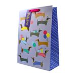 Market - Cadouri - Pungi cadou si accesorii - Punga cadou Clairefontaine XL Sausage Dogs - Infinity.ro