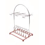 Casa si Gradina - Bucatarie si vesela - Accesorii bar - Suporturi bauturi - Suport pentru 6 cesti, metal, 30 cm - Infinity.ro