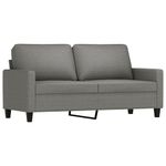 Casa si Gradina - Mobilier - Seturi de mobilier - Seturi living - Set de canapele cu perne, 4 piese, gri inchis, textil - Infinity.ro