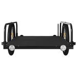 Sport si Outdoor - Ciclism - Accesorii pentru biciclete - Remorci biciclete - Remorca de marfa, negru, 135x70x37 cm, fier - Infinity.ro