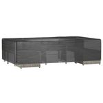 Casa si Gradina - Textile si covoare - Huse pentru mobilier - Huse pentru mobilier gradina, 12 ocheti, 315x180x75 cm, patrat - Infinity.ro