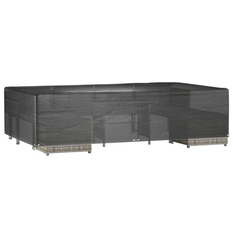 Casa si Gradina - Textile si covoare - Huse pentru mobilier - Huse pentru mobilier gradina, 12 ocheti, 315x180x75 cm, patrat - Infinity.ro