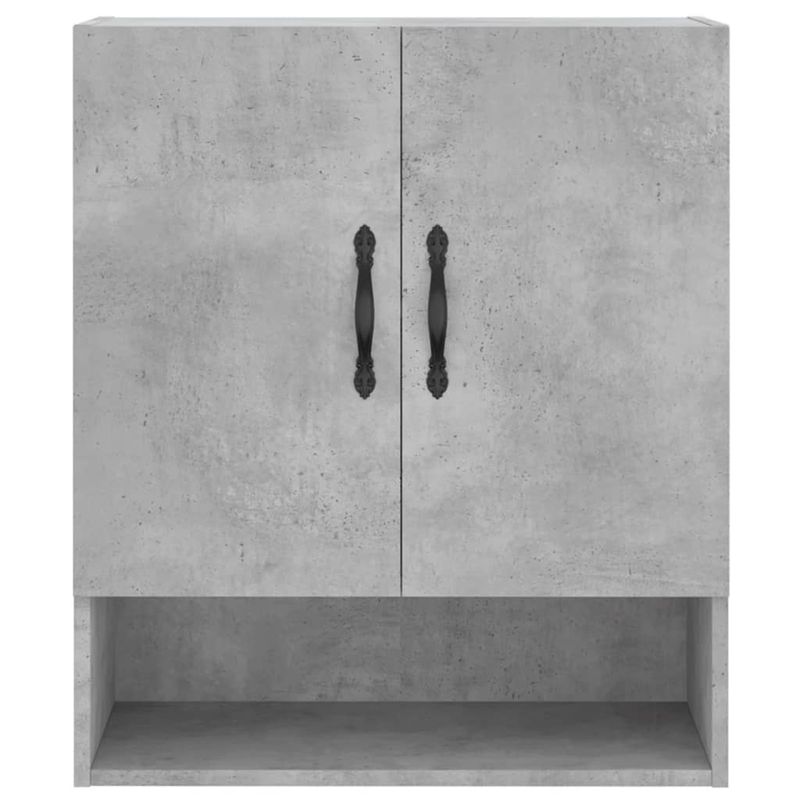 Casa si Gradina - Mobilier - Dulapuri si sifoniere - Dulapuri - Dulap de perete, gri beton, 60x31x70 cm, lemn compozit - Infinity.ro