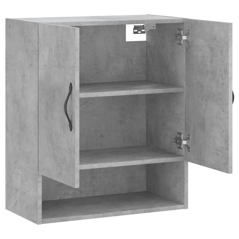 Casa si Gradina - Mobilier - Dulapuri si sifoniere - Dulapuri - Dulap de perete, gri beton, 60x31x70 cm, lemn compozit - Infinity.ro