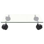 Casa si Gradina - Gradinarit si plante - Plante si ghivece - Ghivece si suporturi - Suport cu role de plante 4 buc 35x35cm sticla securizata patrat - Infinity.ro