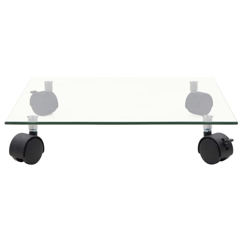 Casa si Gradina - Gradinarit si plante - Plante si ghivece - Ghivece si suporturi - Suport cu role de plante 4 buc 35x35cm sticla securizata patrat - Infinity.ro