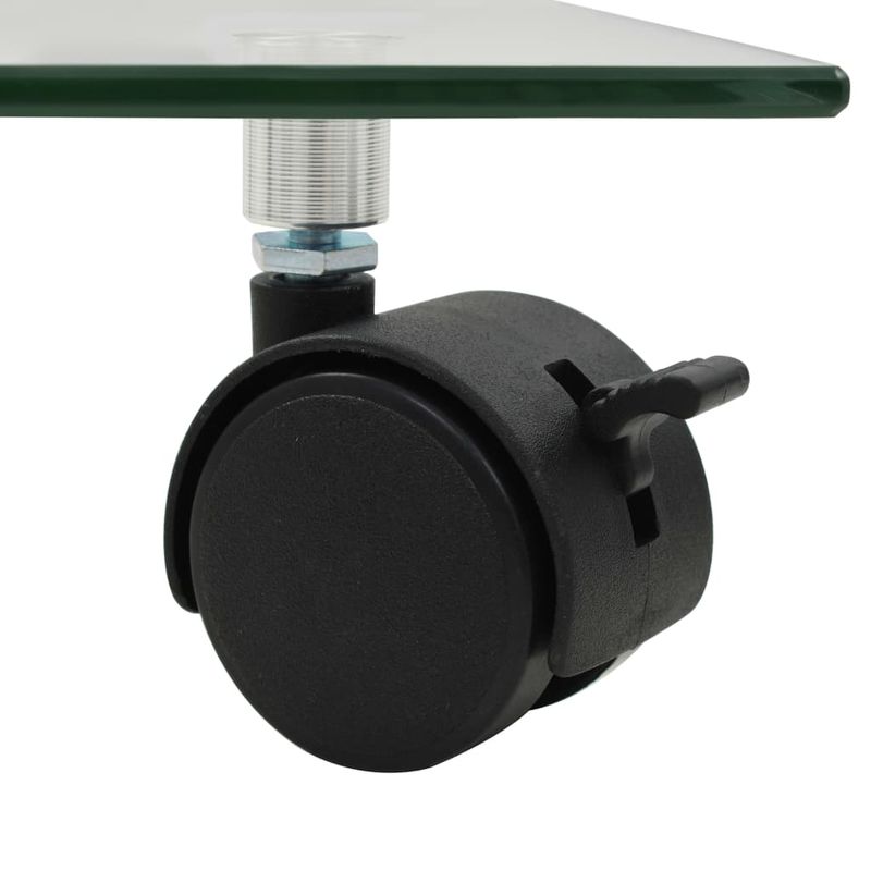 Casa si Gradina - Gradinarit si plante - Plante si ghivece - Ghivece si suporturi - Suport cu role de plante 4 buc 35x35cm sticla securizata patrat - Infinity.ro