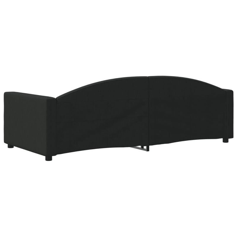 Casa si Gradina - Mobilier - Paturi si accesorii - Paturi - Pat de zi, negru, 90x200 cm, material textil - Infinity.ro