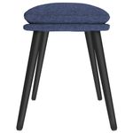 Casa si Gradina - Mobilier - Scaune si fotolii - Tabureti - Taburet, albastru, 45x29,5x35 cm, material textil - Infinity.ro