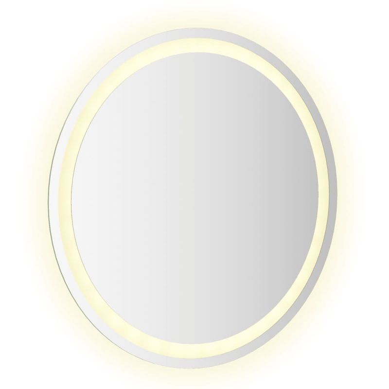 Casa si Gradina - Decoratiuni - Oglinzi - Oglinda de baie cu LED, 60 cm, rotunda - Infinity.ro