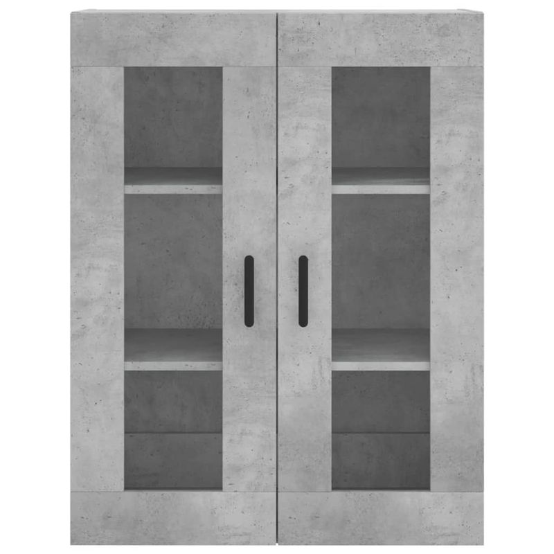 Casa si Gradina - Mobilier - Comode si corpuri - Corpuri bucatarie - Dulap inalt, gri beton, 69,5x34x180, lemn compozit - Infinity.ro