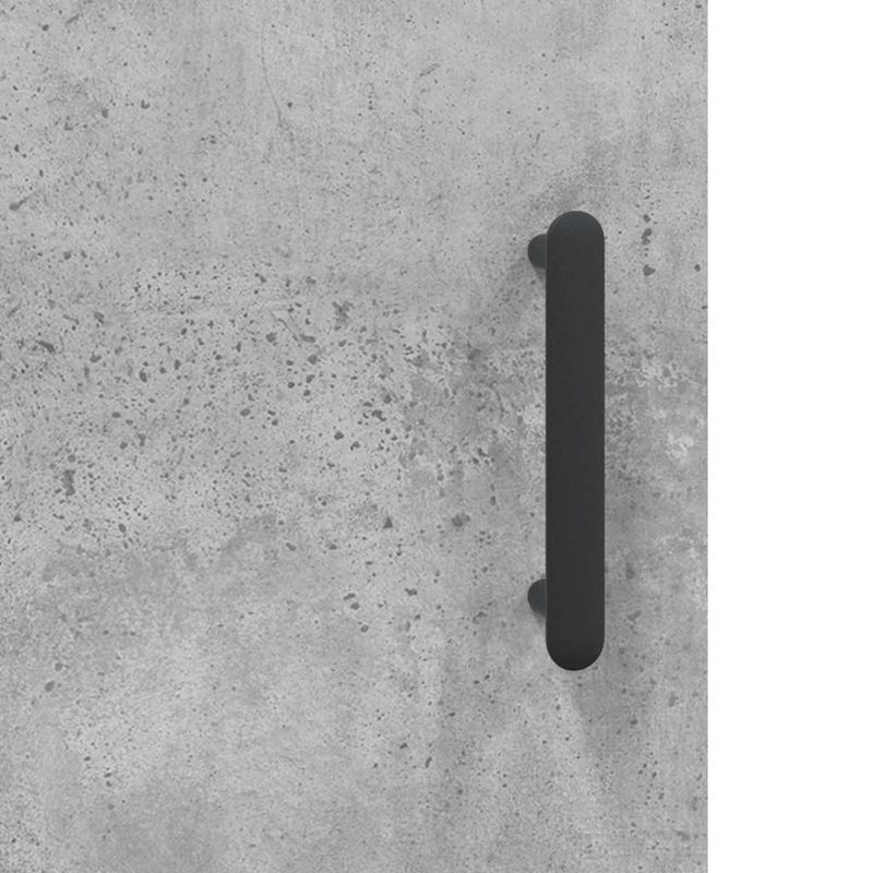 Casa si Gradina - Mobilier - Comode si corpuri - Corpuri bucatarie - Dulap inalt, gri beton, 69,5x34x180, lemn compozit - Infinity.ro