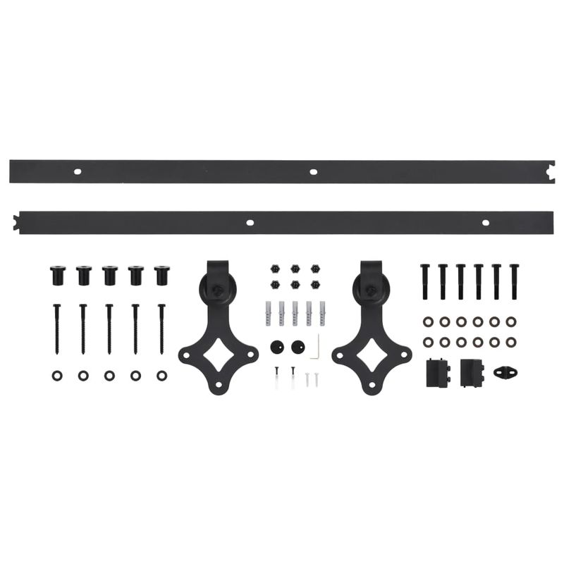 Casa si Gradina - Constructii - Usi interior, exterior si garaj - Usi interior - Usa glisanta cu set feronerie, 100x210 cm, lemn masiv de pin - Infinity.ro