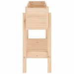 Casa si Gradina - Gradinarit si plante - Plante si ghivece - Ghivece si suporturi - Strat inaltat de gradina, 101x30x69 cm, lemn masiv de pin - Infinity.ro