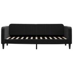 Casa si Gradina - Mobilier - Paturi si accesorii - Paturi - Pat de zi cu extensie, negru, 80x200 cm, catifea - Infinity.ro