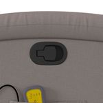 Ingrijire personala si Cosmetice - Sanatate si wellness - Articole wellness - Fotolii de masaj - Fotoliu de masaj rabatabil, gri taupe, material textil - Infinity.ro