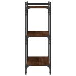 Casa si Gradina - Mobilier - Biblioteci si rafturi - Biblioteci - Biblioteca cu 3 niveluri, stejar maro 60x30x86 cm lemn compozit - Infinity.ro