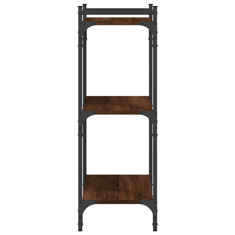 Casa si Gradina - Mobilier - Biblioteci si rafturi - Biblioteci - Biblioteca cu 3 niveluri, stejar maro 60x30x86 cm lemn compozit - Infinity.ro