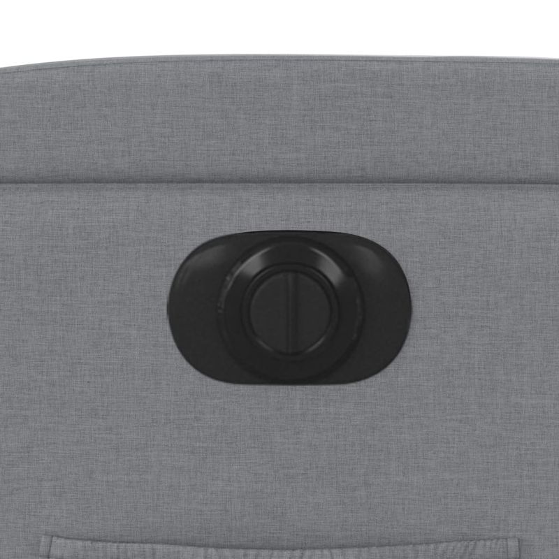 Casa si Gradina - Mobilier - Scaune si fotolii - Fotolii - Fotoliu rabatabil electric, gri deschis, textil - Infinity.ro