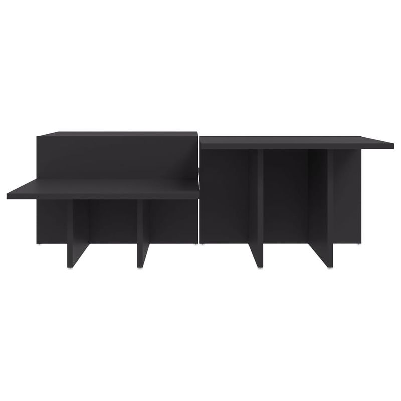 Casa si Gradina - Mobilier - Mese si birouri - Masute de cafea - Masute de cafea, 2 buc., gri, lemn prelucrat - Infinity.ro
